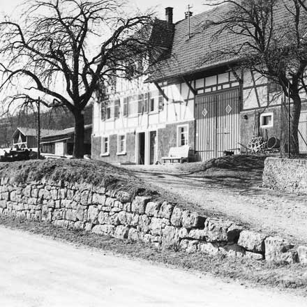 Ansicht neues Wohn- und Geschäftshaus, gebaut zwischen 1926-1928.