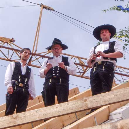 Ansicht Zimmermeister Thorsten und Steffen Lautenschlager, 2000er Jahre